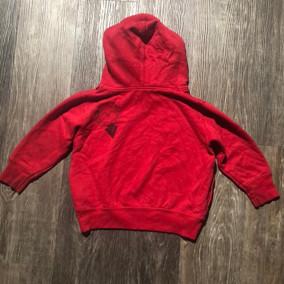 4/$20 Unisex Rabbit Skins Hooded Sweatshirt Sz 2 - Picture 3 of 4